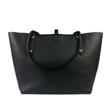 Coach Black Pebbled Leather Market Tote