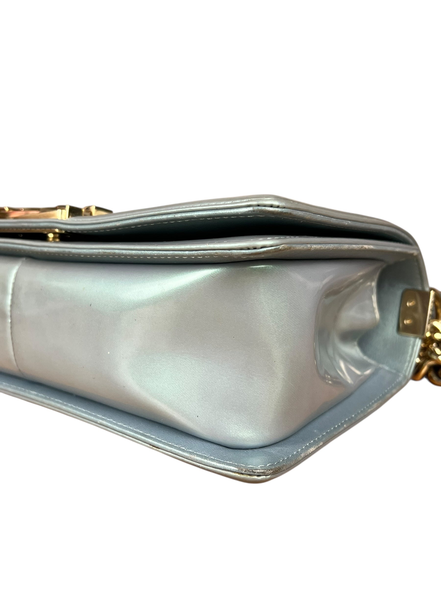 Chanel Medium Quilted Iridescent Boy Bag