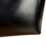 Saint Laurent Black Leather Shopping Tote Bag