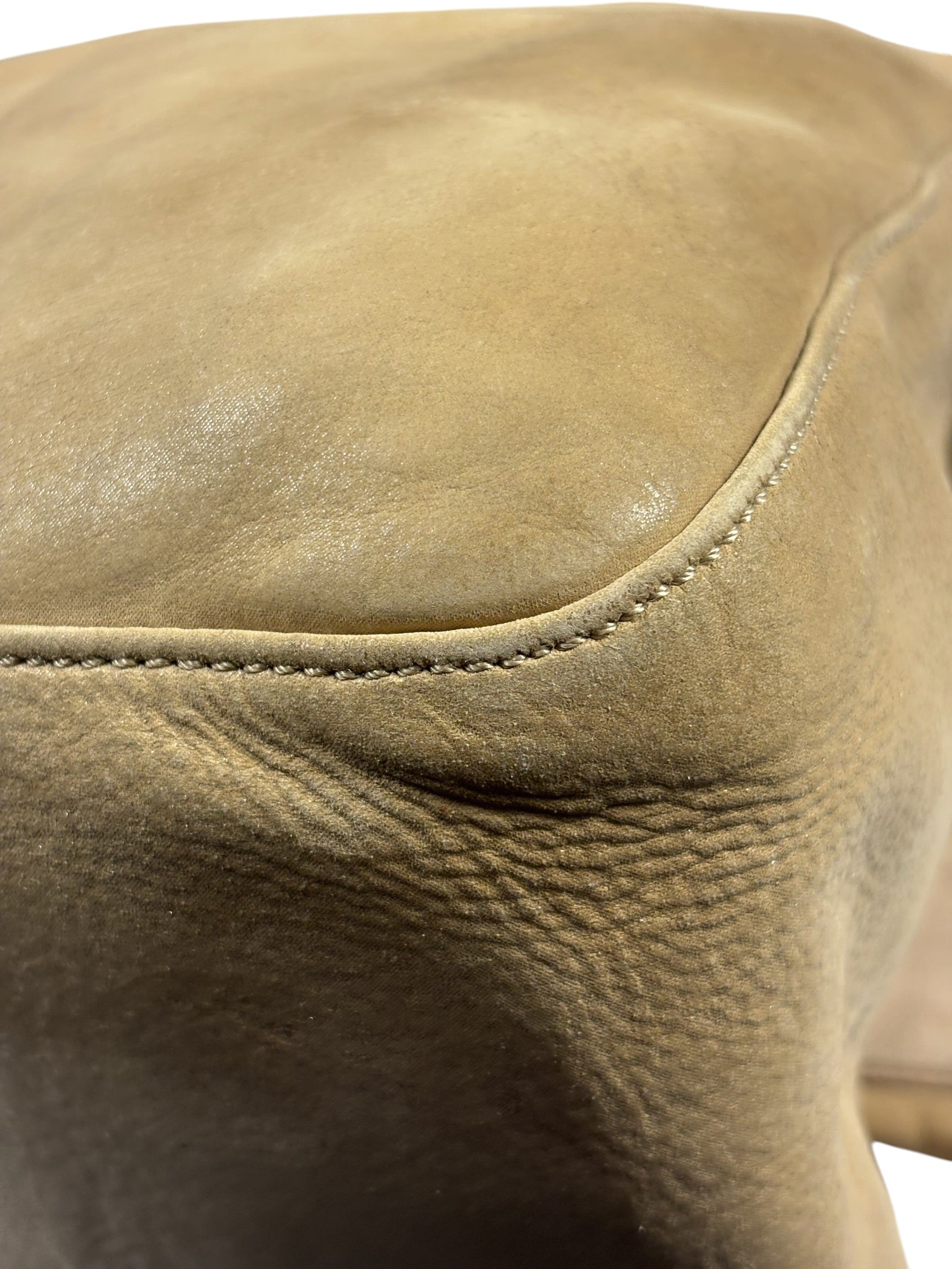 Fendi Beige Leather Mamma Baguette