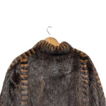 Saga Brown Mink Fur Coat