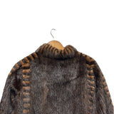 Saga Brown Mink Fur Coat