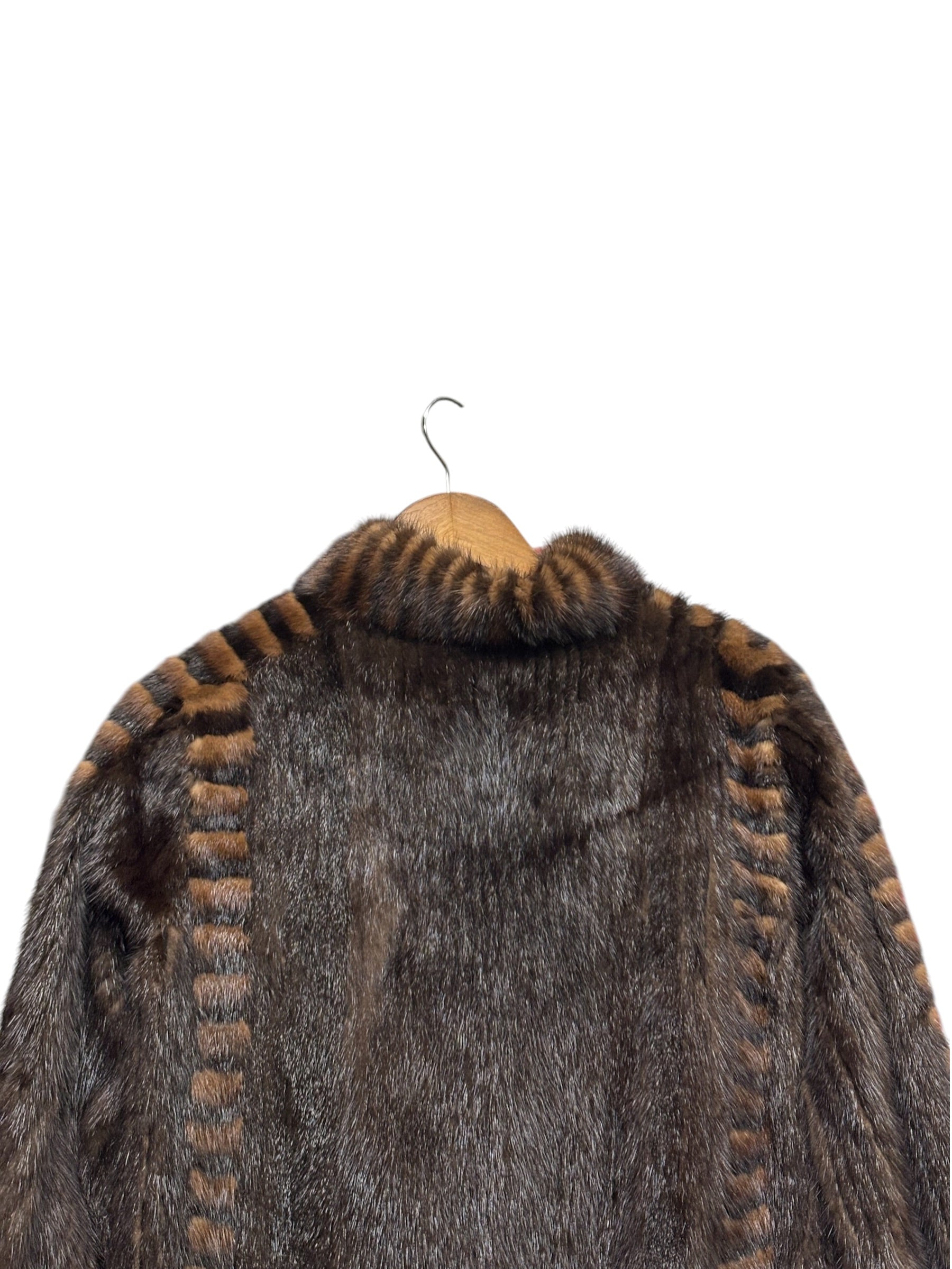 Saga Brown Mink Fur Coat