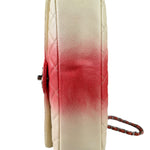 Chanel Quilted Caviar Ivory/Pink Ombre Jumbo Flap 2013