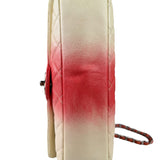 Chanel Quilted Caviar Ivory/Pink Ombre Jumbo Flap 2013