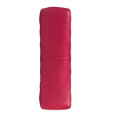 Chanel Pink Quilted Lambskin Jumbo Double Flap Bag 2014