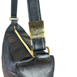 Chanel CC Chocolate Leather Shoulder Bag 2000