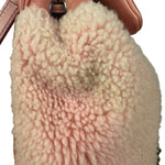 Chanel Paris-Salzburg Pink Shearling Mountain Backpack 2015