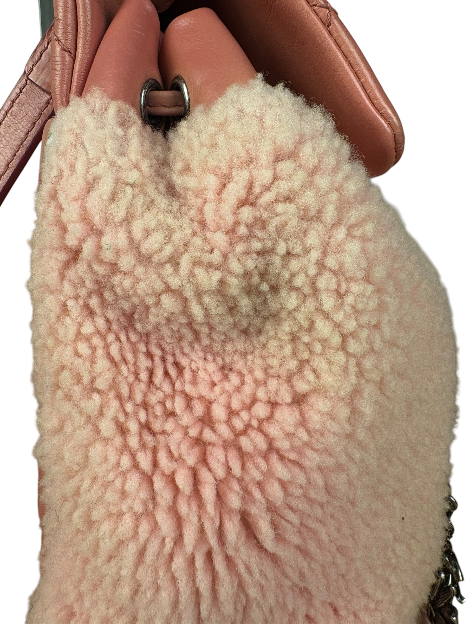 Chanel Paris-Salzburg Pink Shearling Mountain Backpack 2015