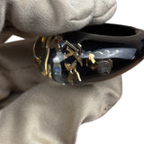 Louis Vuitton Black Resin Inclusion Ring