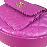 Chanel Caviar Polly Pocket Mini Hobo Bag 2023