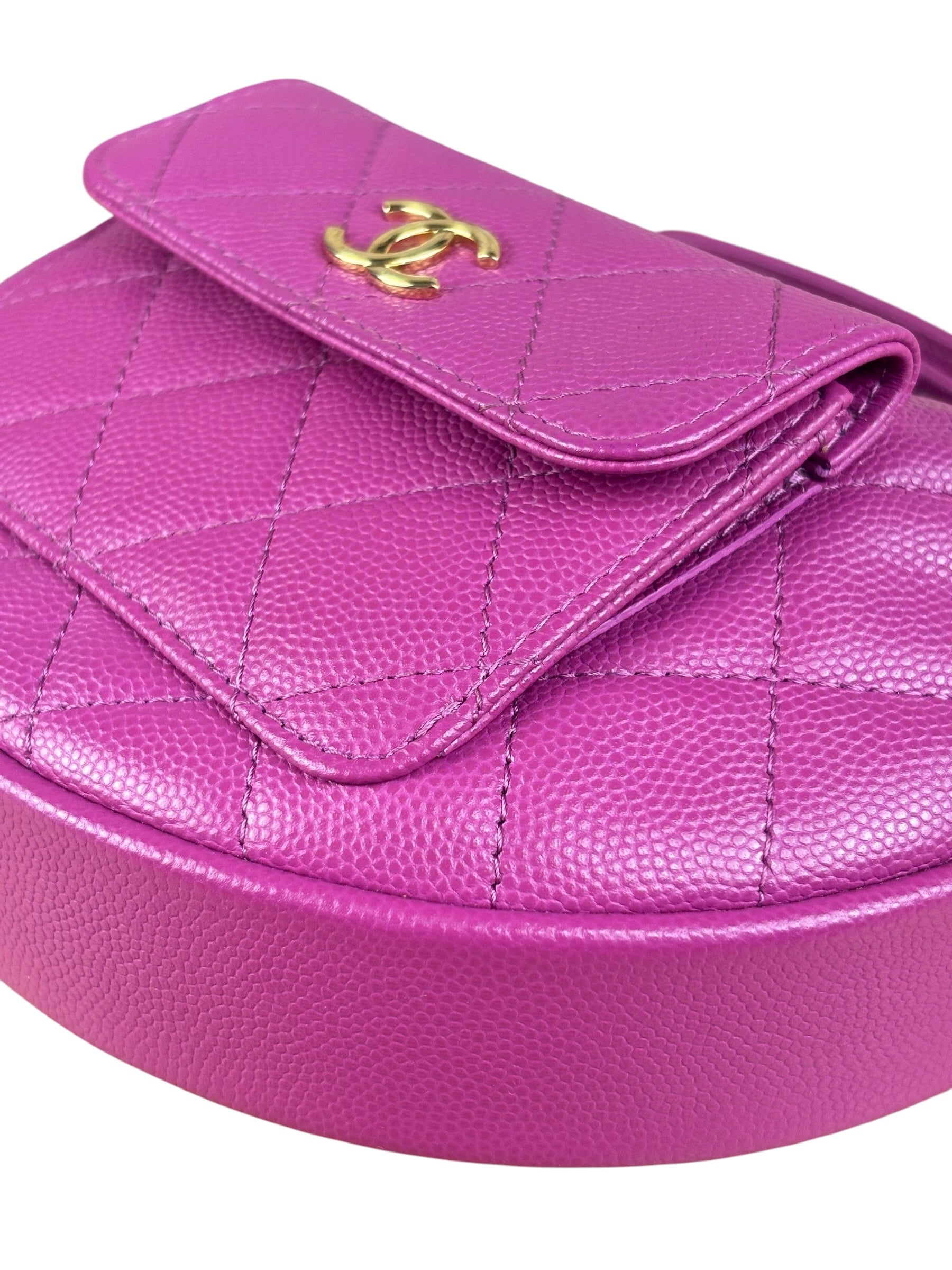 Chanel Caviar Polly Pocket Mini Hobo Bag 2023
