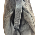 Prada Lux Grey Scamosciato Tie Dye Clutch Top Handbag