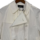 Comme des Garcons White Trench Coat