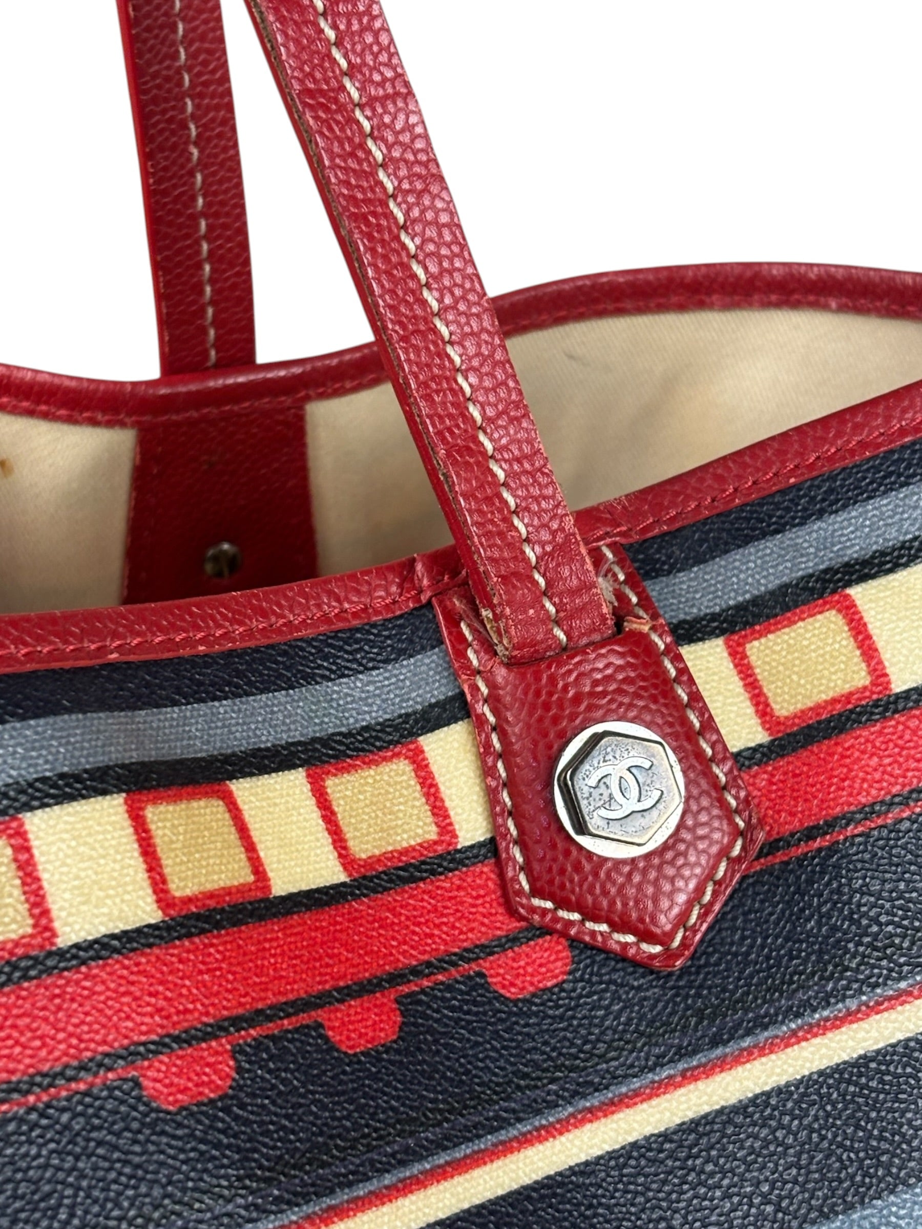 Chanel Vintage Central Station Le Train Tote/Shoulder Bag- 2007