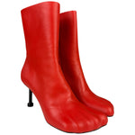 Balenciaga Red Anatomic Bootie