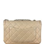 Chanel Beige Caviar S Filigree Flap 2016