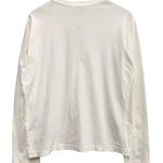 Louis Vuitton White LV Logo Long Sleeve Top