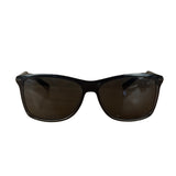 Prada Dark Gray Translucent Sleek Sunglasses
