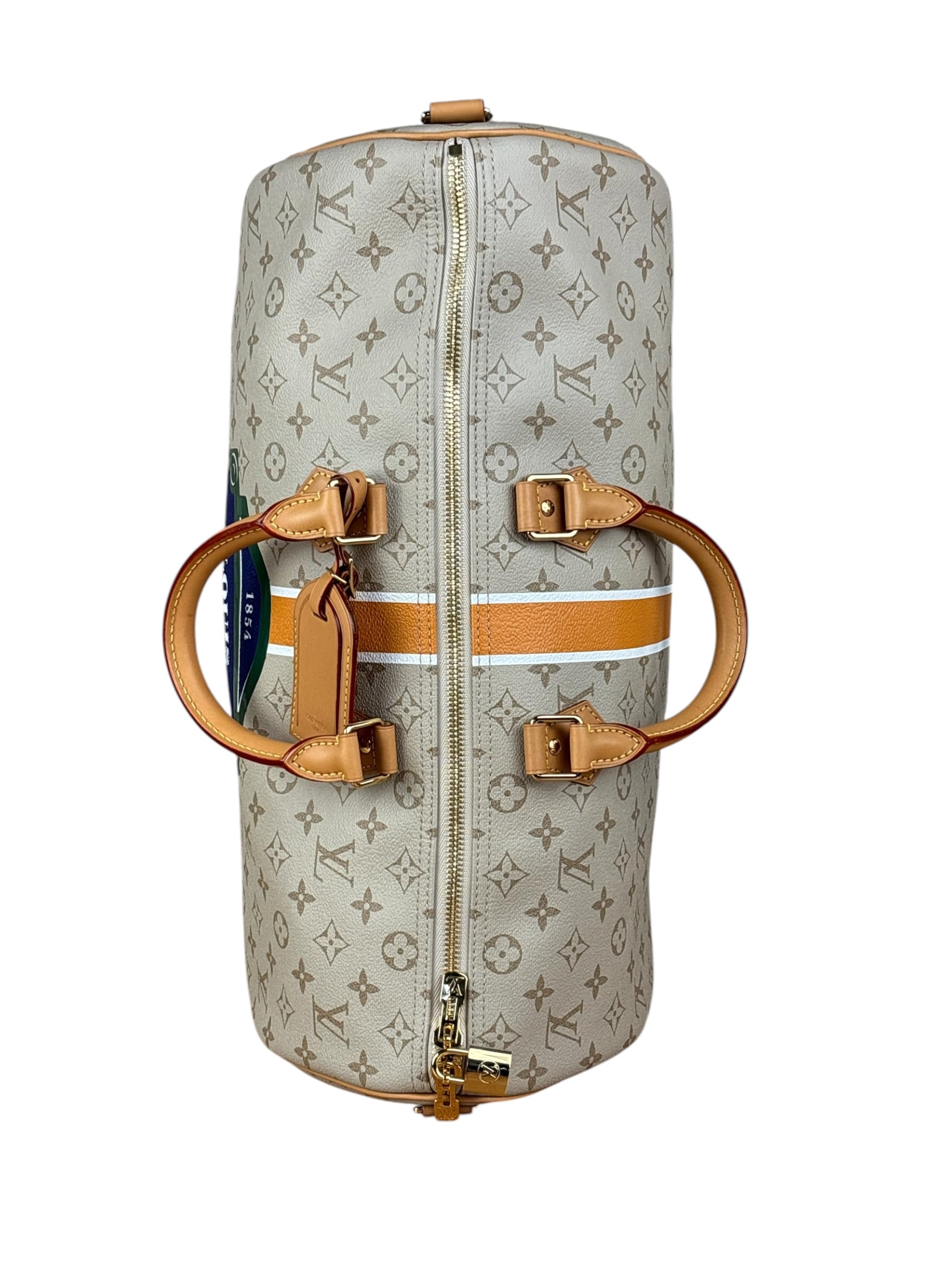 Louis Vuitton Limited Edition Monopaname Keepall Bandouliere 45