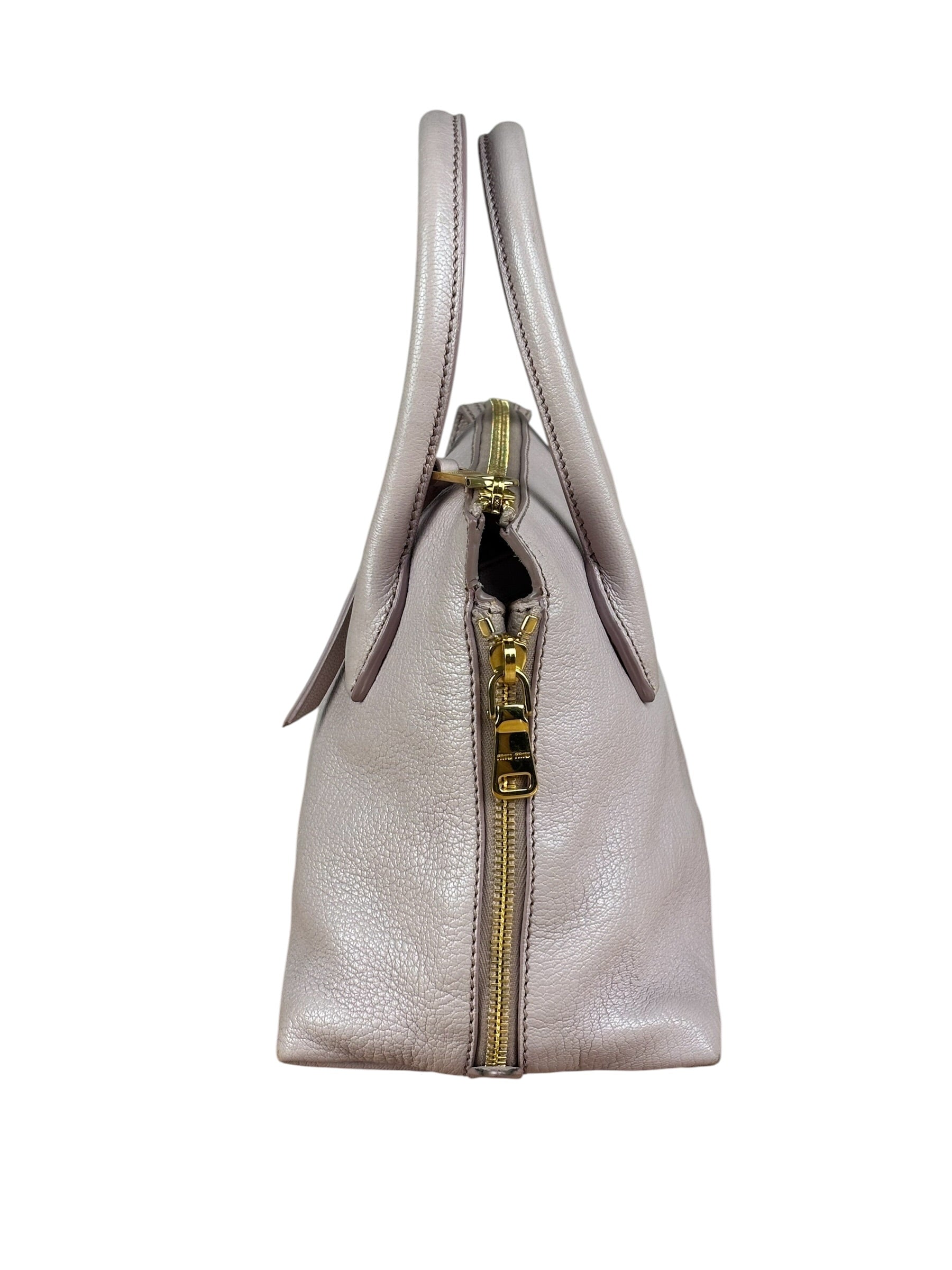 Miu Miu Blush Pink Leather Two-Way Bag