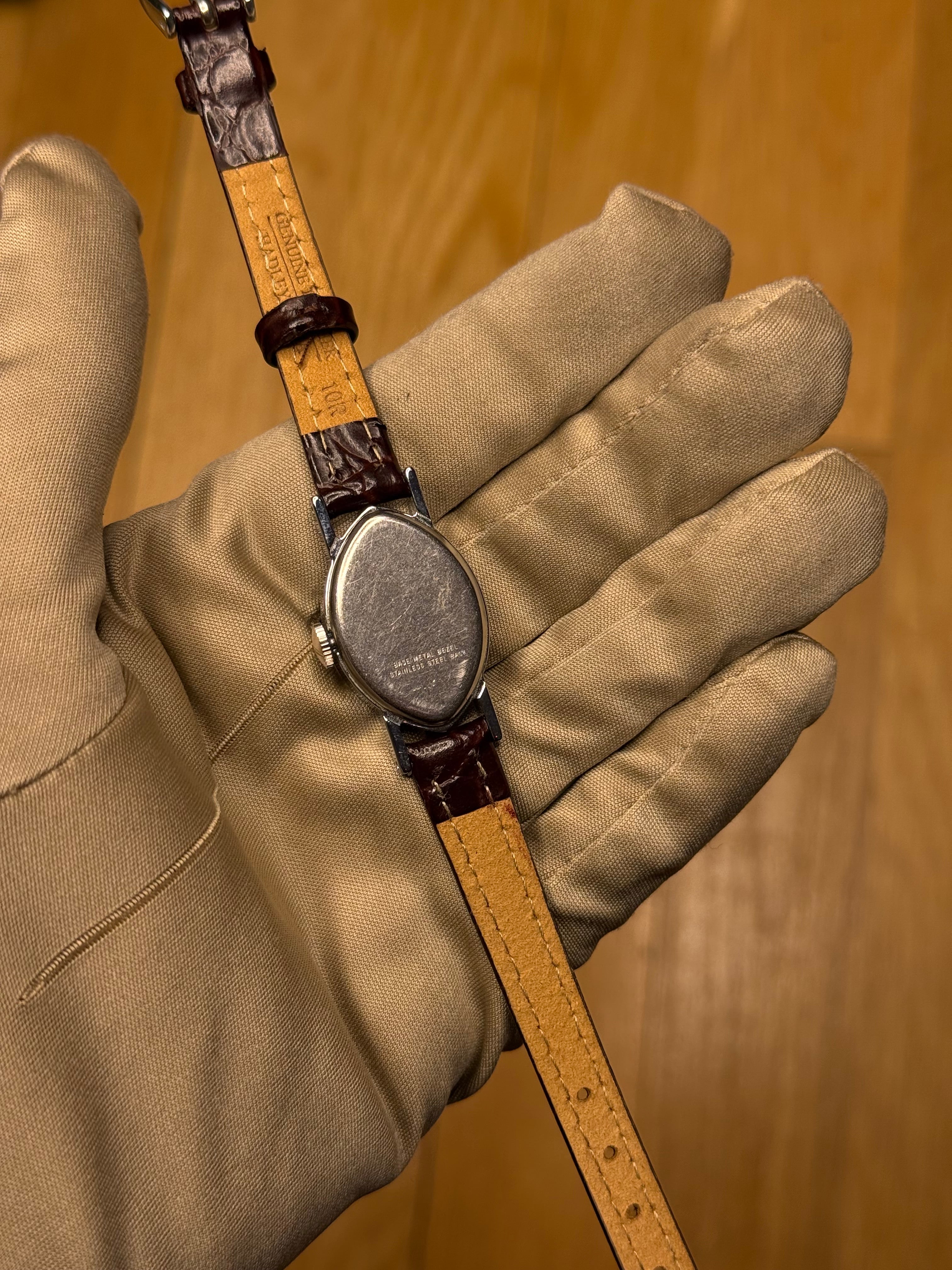 Timex Blue Marquee Dial Winding Movement