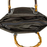 Gucci Nylon Bamboo Top Handle Bag