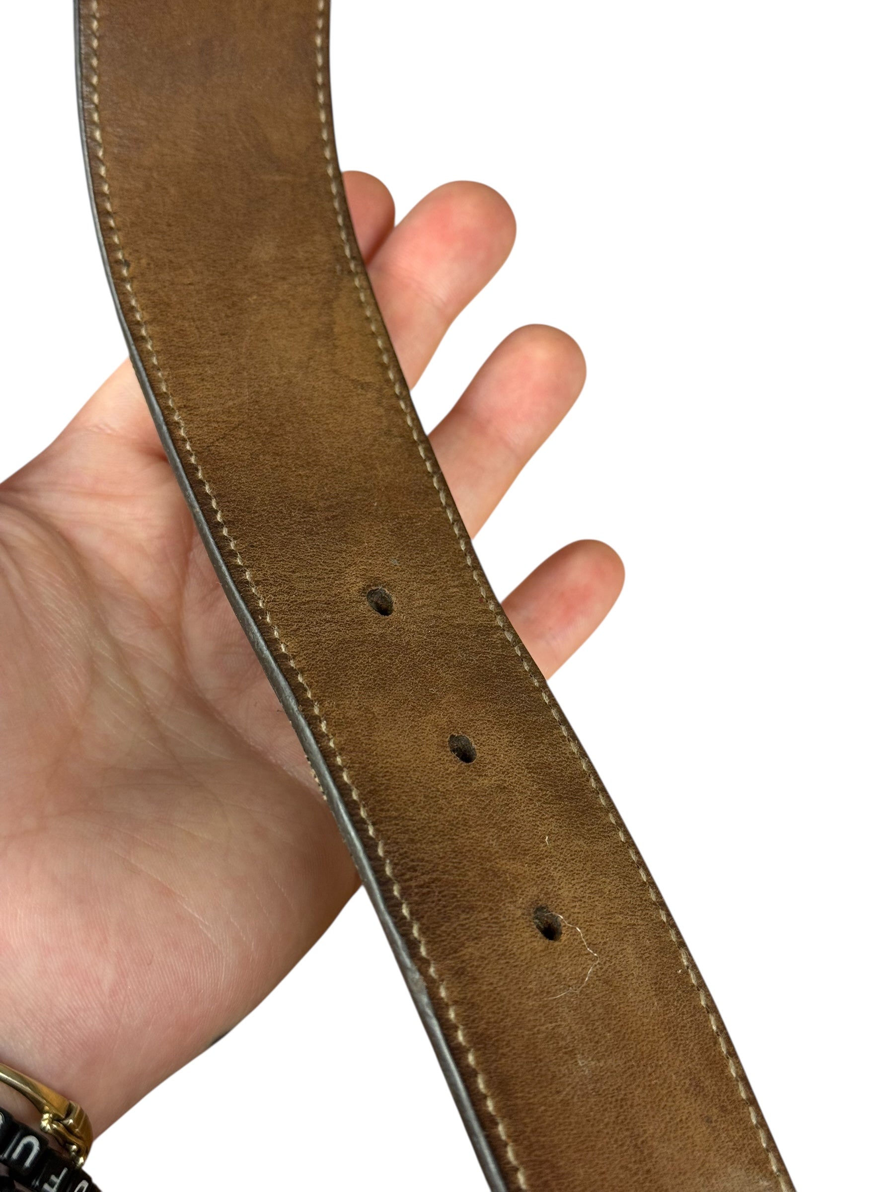 Gucci Heart GG Supreme Belt