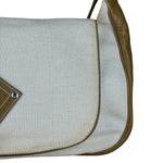 Loewe Tan & Cream Shoulder Bag