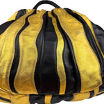 Prada Bicolor Leather Nappa Waves Tote Bag