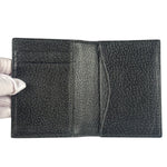 Gucci Black Leather GG Marmont Card Case