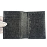Gucci Black Leather GG Marmont Card Case