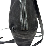 Bottega Veneta Black Suede/Leather Trim Crossbody Bag