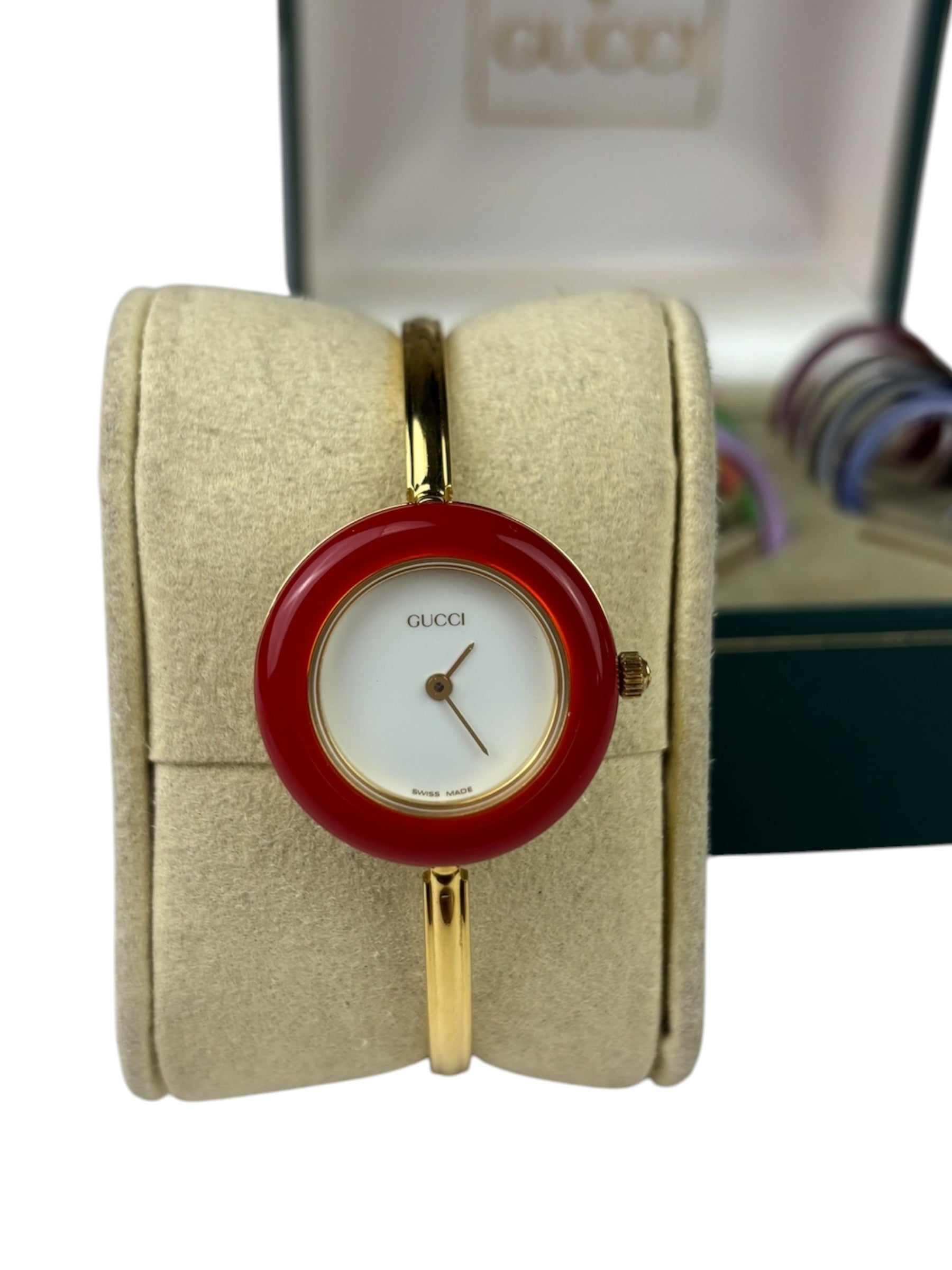 Gucci Interchangeable Bezel Watch 10 Bezels