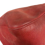 Fendi Red Leather Mamma Baguette Shoulder Bag