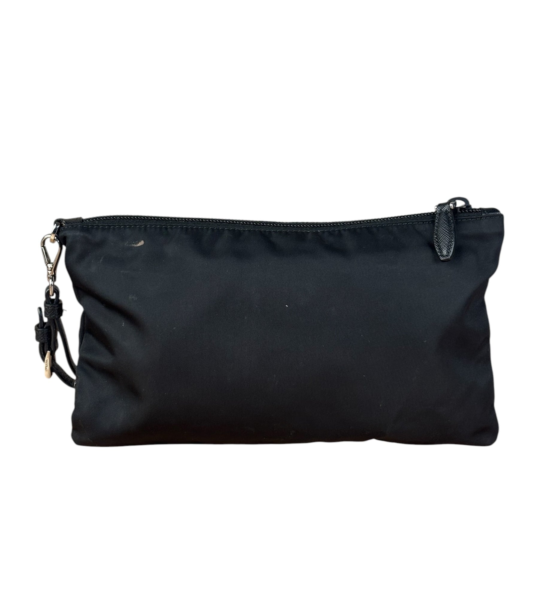 Prada Black Nylon Pouch