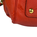 Louis Vuitton Orange Monogram Empreinte Speedy Bandouliere 30