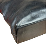 Chanel Black Lambskin CC Swirl Pattern Tote 2000