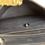 Fendi DotCom Click Striped Hypnotic Suede 2 Way