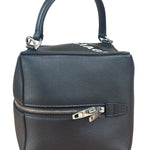 Balenciaga Black Leather Cube Bag 4x4