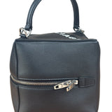 Balenciaga Black Leather Cube Bag 4x4