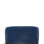 Louis Vuitton Blue Epi Leather Zip Wallet