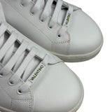 Valentino White Mabel High Top Sneaker