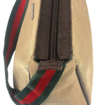 Gucci Vintage Beige Canvas Mini Pochette Handbag