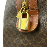 Celine Vintage Macadam Weekender Boston Bag