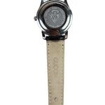 Gucci 5500M Black Roman Dial Black Strap