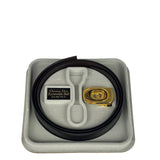Christian Dior Brown/Black Leather Reversible Belt
