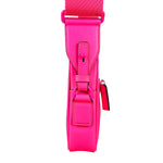 Gucci Hot Pink GG Rubber Effect Crossbody Bag