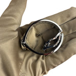 Gucci Twirl Stainless Steel Bangle Watch