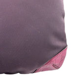 Gucci Vintage Purple Canvas Shoulder/Hobo Bag